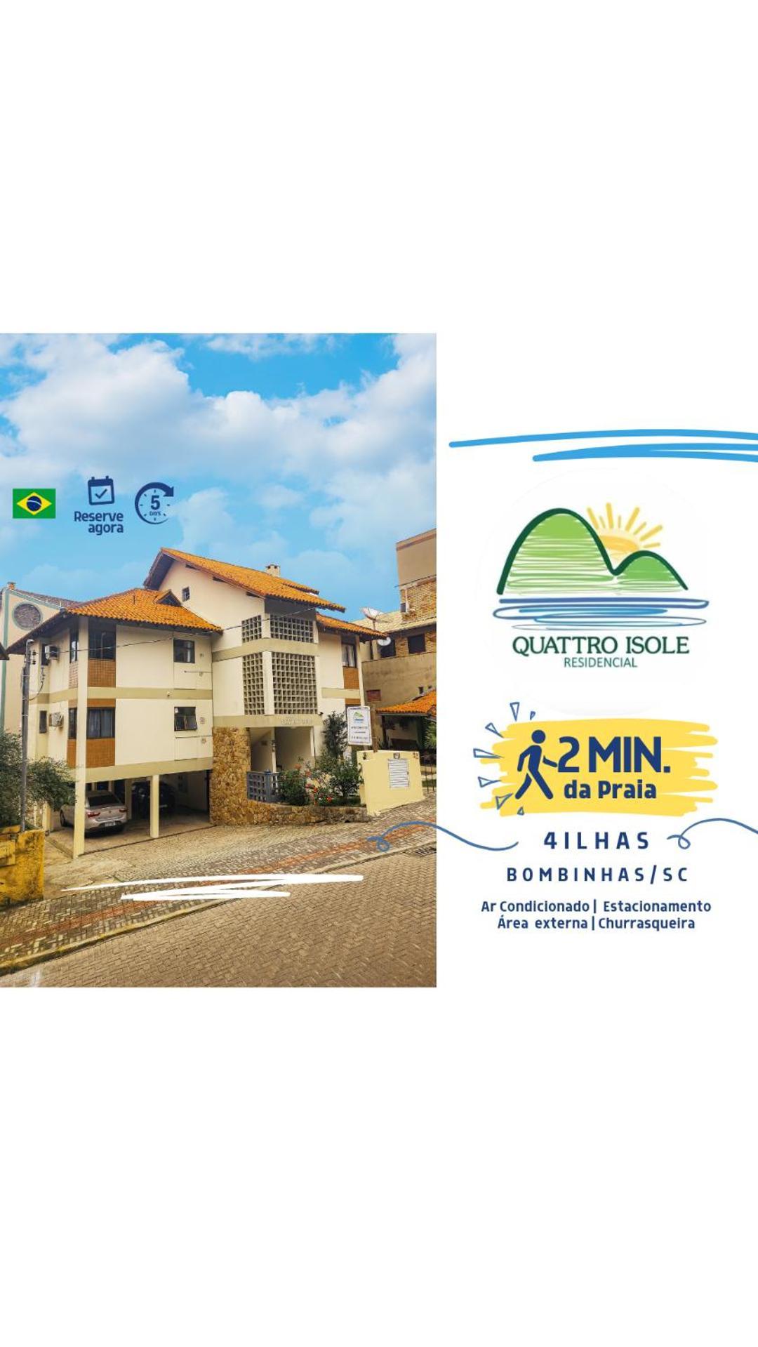 Apartament Quattro Isole Residencial Bombinhas Zewnętrze zdjęcie